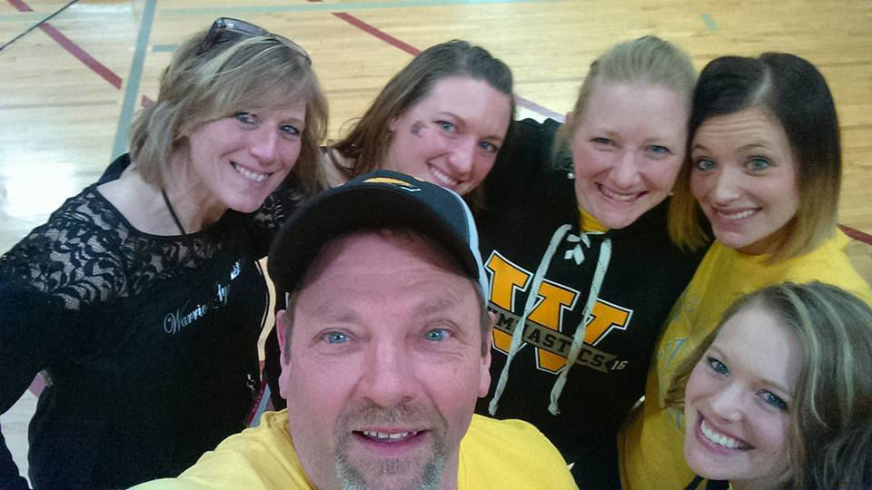 Neevel family at the state meet.jpg